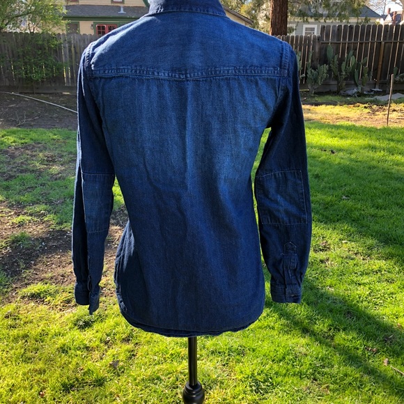 Banana Republic Denim Button Up Shirt - Picture 3 of 8